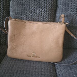 Vince Camuto Brown Leather Crossbody Bag